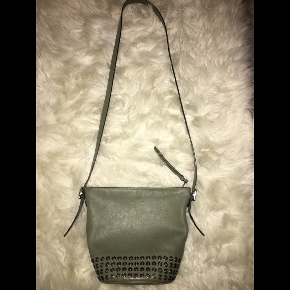 Coach shoulder or crossbody purse.